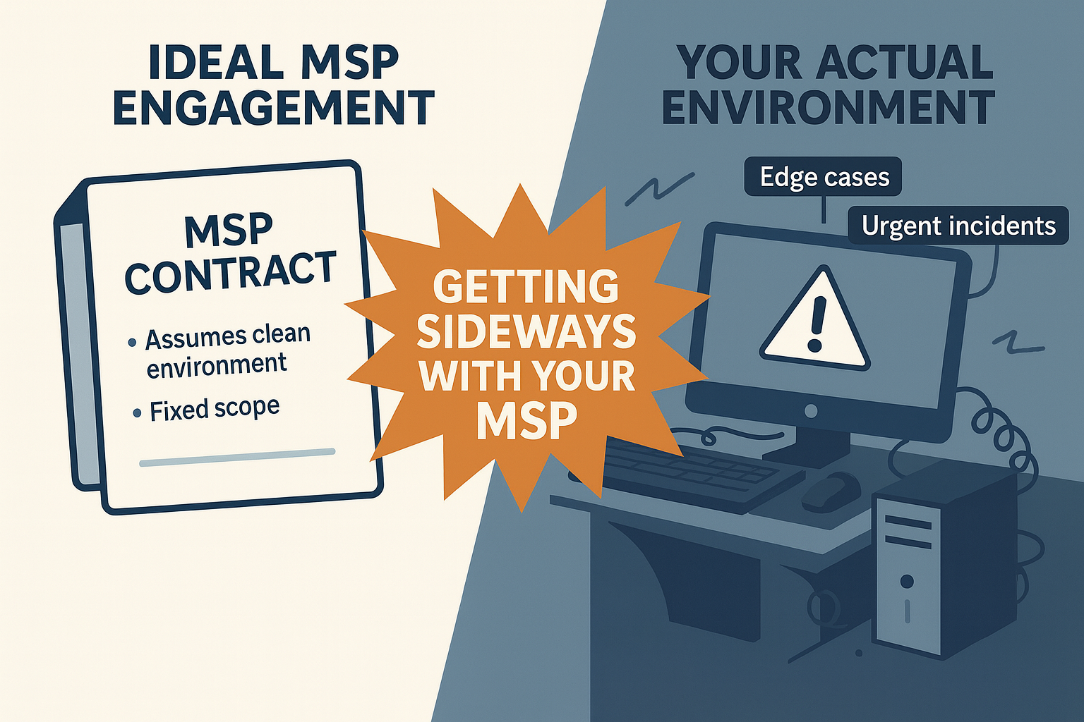 Why Do Fractional CISOs Get Sideways With Your MSP?